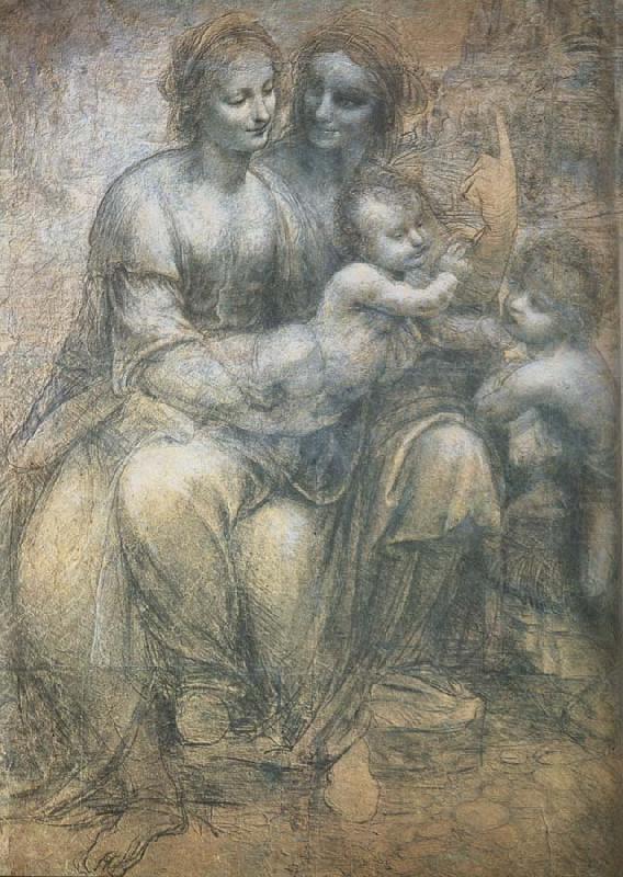 Leonardo  Da Vinci Cartoon china oil painting image
